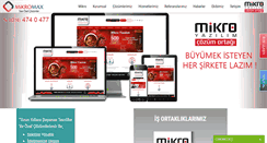 Desktop Screenshot of mikromax.com.tr